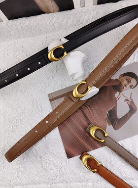 高级感皮带女士真皮时尚百搭装饰配裙子毛衣西装腰带配饰2025新款