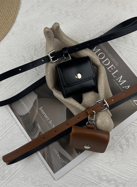 腰带包女配裙子迷你小包装饰毛衣连衣裙牛仔裤皮带小腰包配饰百搭