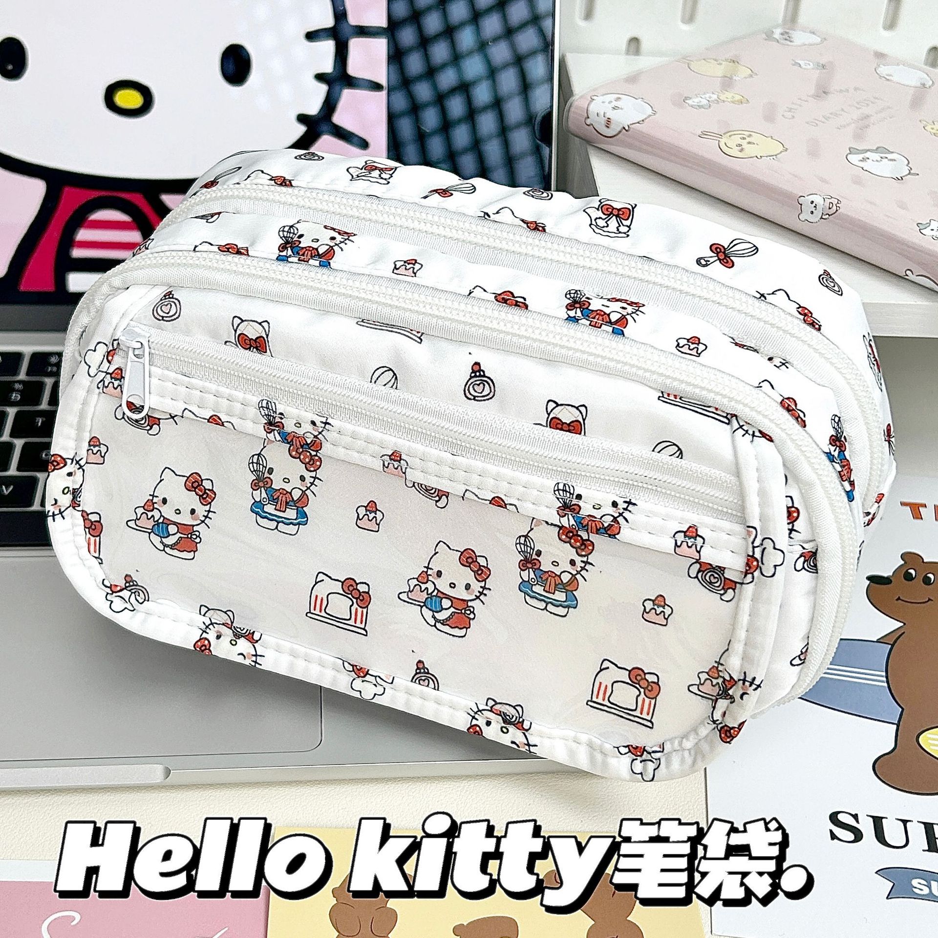 kitty猫痛包笔袋ins高颜