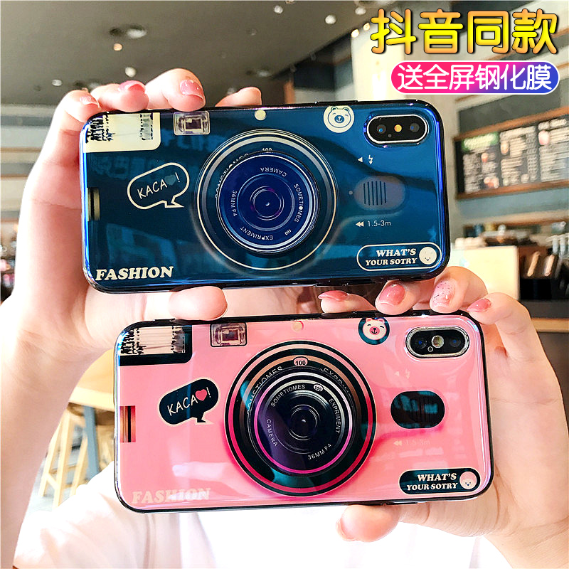 À¶¹âÆ»¹ûxÊÖ»ú¿Ç³¬±¡Ð¿îiphone6¶¶ÒôinsÍøºìͬ¿î6s³±ÅÆ7¹è½ºplusÈí¿Ç8È«°ü·ÀˤÁù¸´¹ÅÏà»úÆøÄÒÖ§¼Ü¸öÐÔ³±Å®