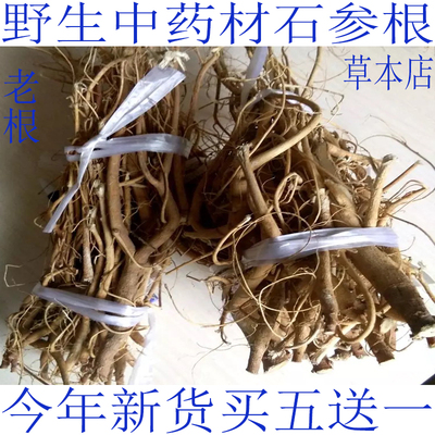 正宗野生石参根500克 煲老火靓汤料天蓬草雀舌草味鲜甜广西特产