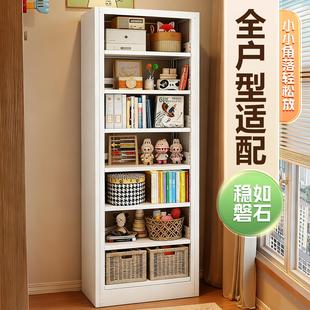 新疆西藏包邮家用钢制书架图书馆置物架落地多层铁艺学生儿童书柜