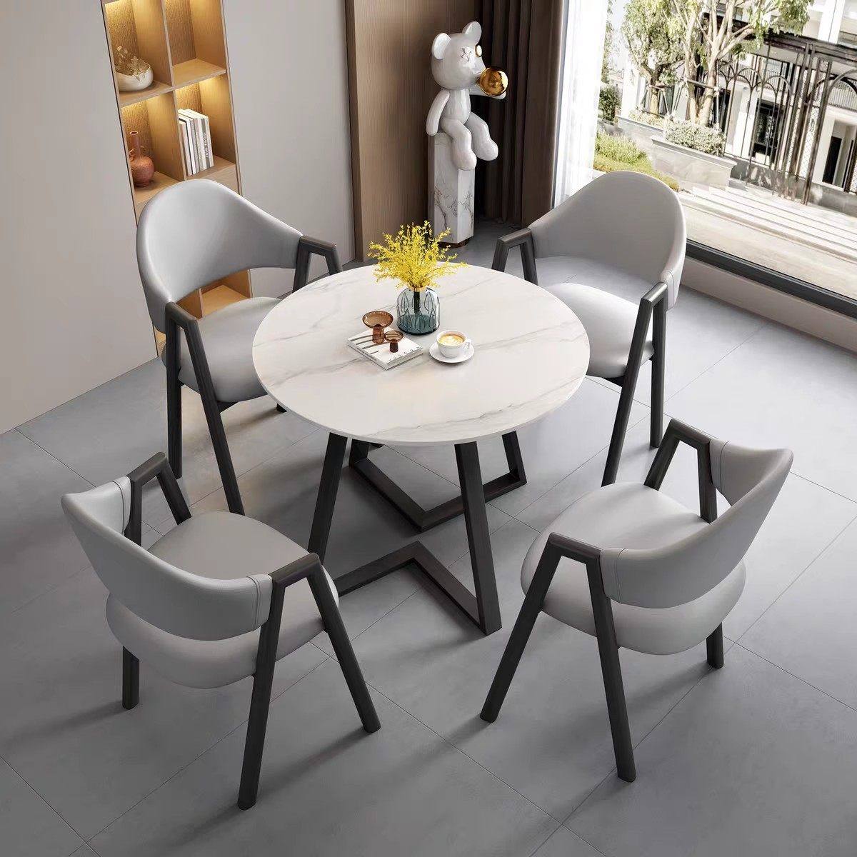 新疆西藏包邮阳台休闲茶桌轻奢岩板洽谈桌椅组合办公室商务谈判接,住宅家具,岩板餐桌,淘宝优惠券,粉丝福利购,淘宝优惠卷