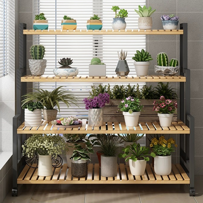 新疆西藏包邮花架置物架阳台客厅铁艺花架子落地式展示架可移动花