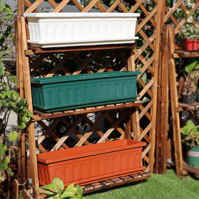 新疆西藏包邮菜盆阳台种菜盆长方形种菜箱特大号蔬菜种植花盆塑料