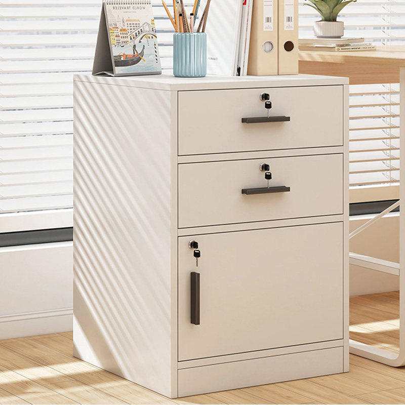 新疆西藏包邮办公室文件柜木质带锁小柜子带轮移动收纳柜收纳柜桌,商业/办公家具,文件柜,淘宝优惠券,粉丝福利购,淘宝优惠卷