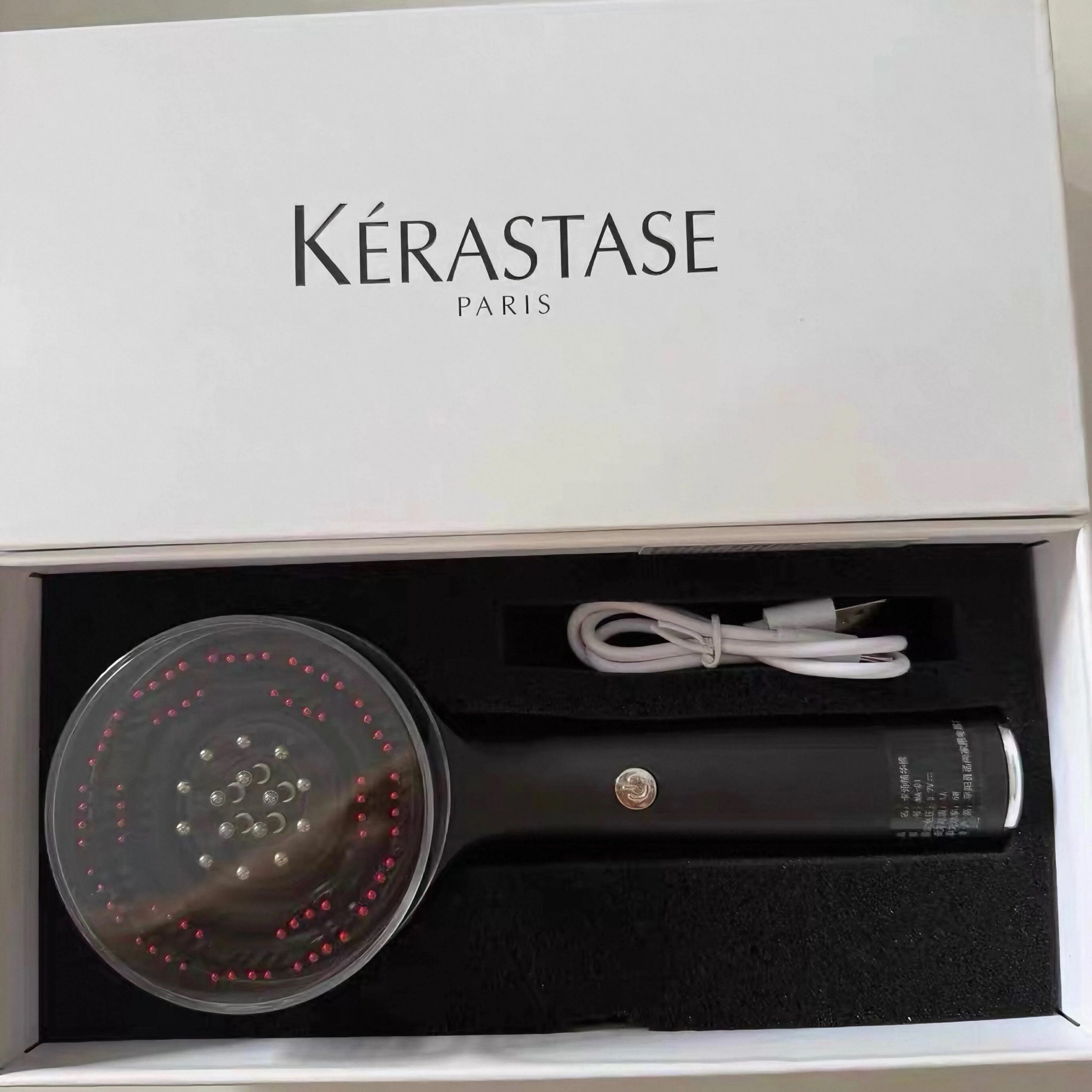卡诗加赠正品头皮上药器滚珠细针款头皮导液梳生发液按摩器大容量
