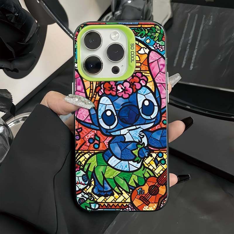 热舞史迪仔适用苹果17Promax手机壳iPhone16Pro新款15Plus跨境13X