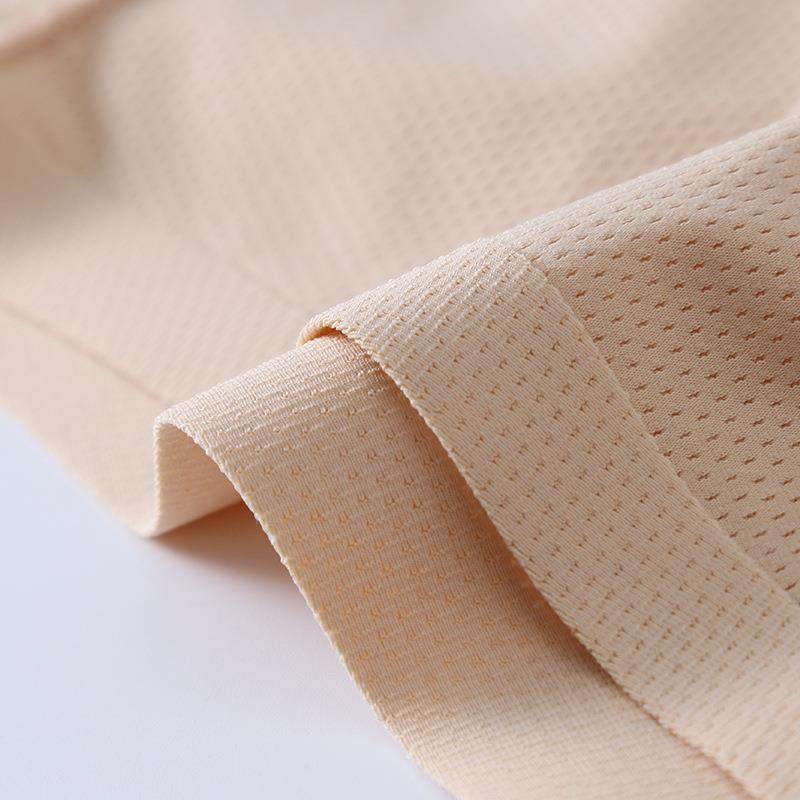 Women Pants Boxer Shorts Color Solid Mesh Breathable Womens