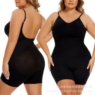 piece boxer enhanced tummy version shaping suit one body