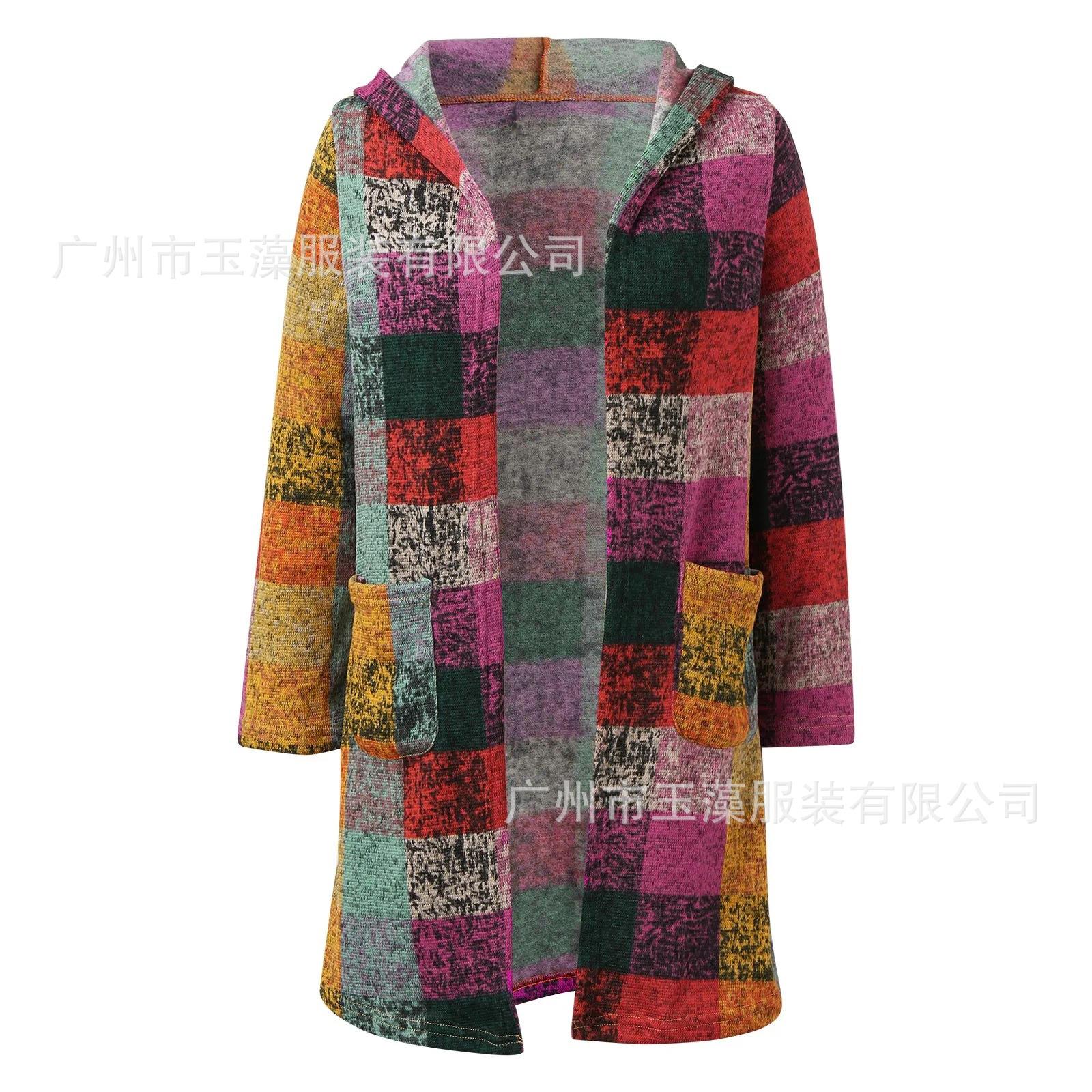jackets cardigans knit tops lady elegant long autumn coats