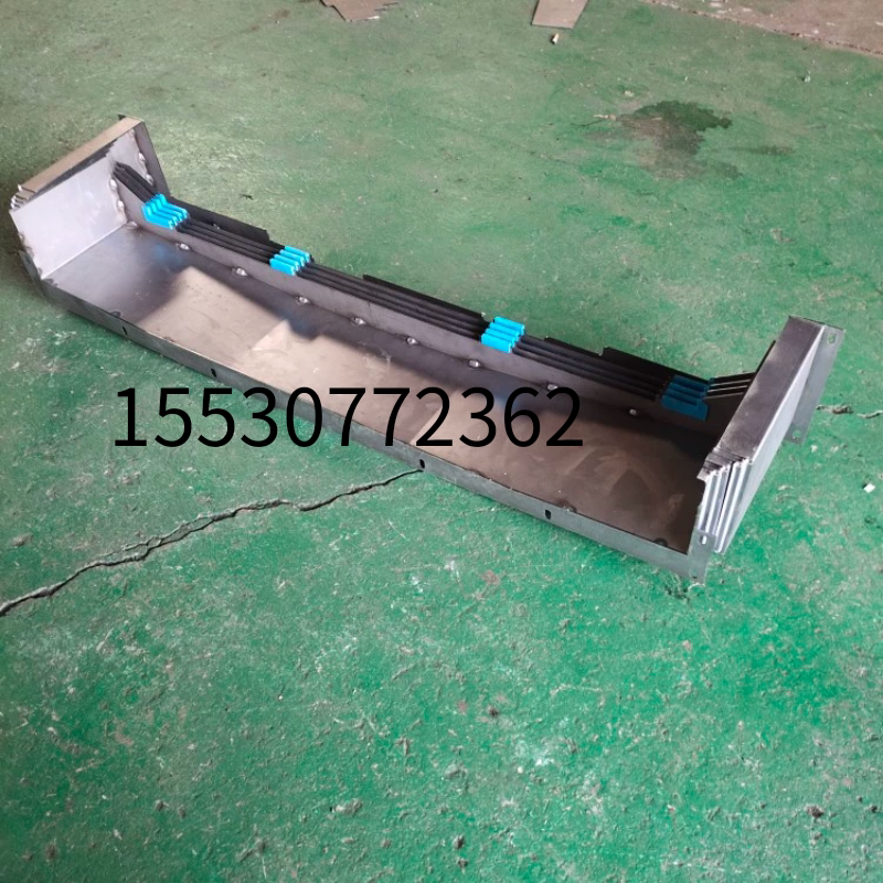 厂促协鸿sf1000机床导轨钢板防护罩数控加工中心挡屑护板钣金盖板