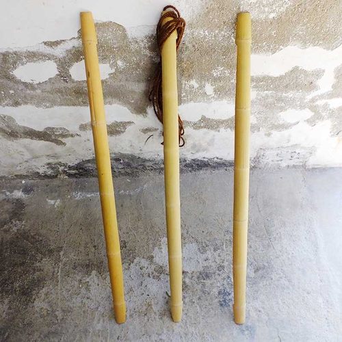 贵州老楠竹大号家用挑水儿童扁担