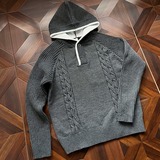 毛衣男秋季连帽内搭打底衫宽松针织衫RL308-特P70，男装T恤，星座1007（原301D）