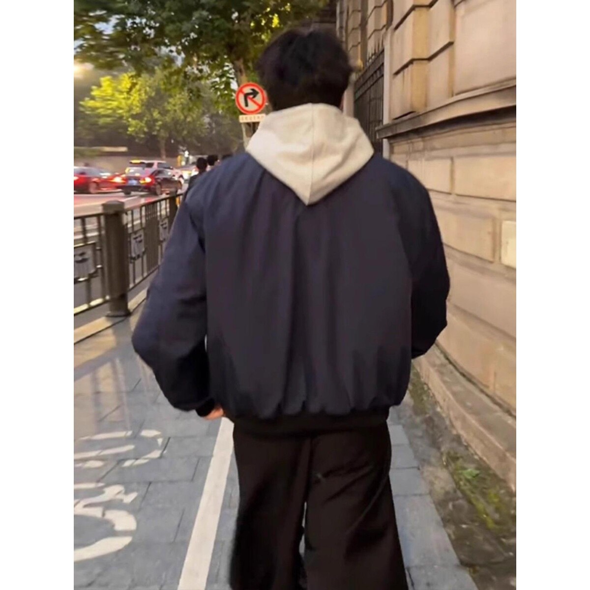 美式复古翻领飞行夹克男女秋冬cleanfit宽松百搭外套BP356-特P58,男装夹克,星座1007（原301D）