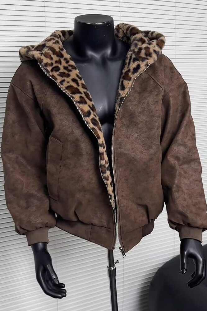 美拉德双面穿pu皮飞行夹克男美式机车服连帽外套SS60-特P100,男装夹克,星座1007（原301D）