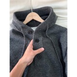 网图美式复古V领毛衣男款秋冬连帽上衣情侣针织衫MM903-特P55，男装针织衫/毛衣，星座1007（原301D）