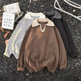 网图美式复古混纺羊毛衫毛衣男女针织衫MY32-特P48，男装针织衫/毛衣，星座1007（原301D）