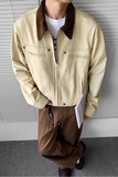 牛仔外套男秋冬美式复古宽松休闲工装飞行员夹克JK750-特P100，男装工装外套，星座1007（原301D）