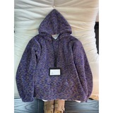 网图紫色美式毛绒针织卫衣男冬季连帽衫小香风外套YW249-特P65，女装短外套，星座1007（原301D）