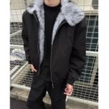 网图座山雕翻领毛领棉衣男女情侣宽松夹克棉服W8897-特P95，男装夹克，星座1007（原301D）