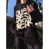 网图美式卡通趣味套头毛衣男女秋冬季圆领针织衫毛衣YM57-特P60，男装针织衫/毛衣，星座1007（原301D）