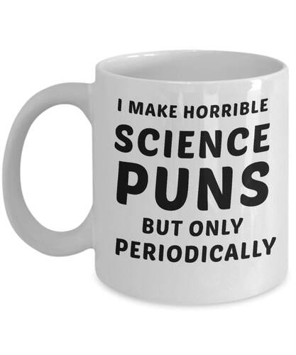 新款抖音ins网红趣味科学science puns陶瓷咖啡牛奶马克茶水杯礼