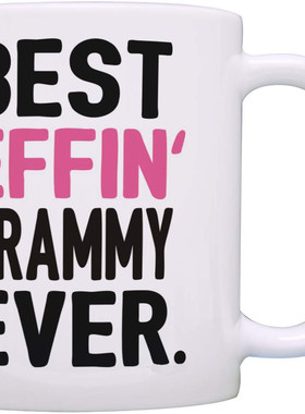 ins网红欧美风新款best grammy ever创意礼物牛奶茶水马克陶瓷杯