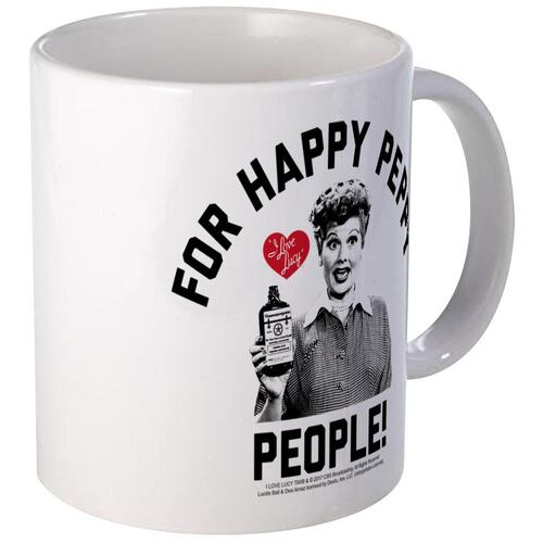 2017Lucy Happy Peppy People马克杯趣味人物咖啡杯包邮茶杯