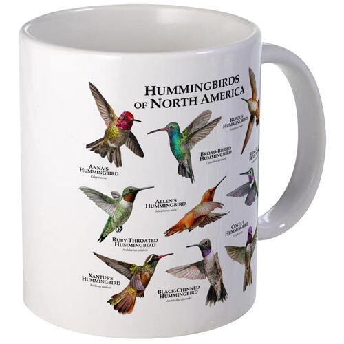 2017款Hummingbirds Of North America马克杯小鸟咖啡杯包邮