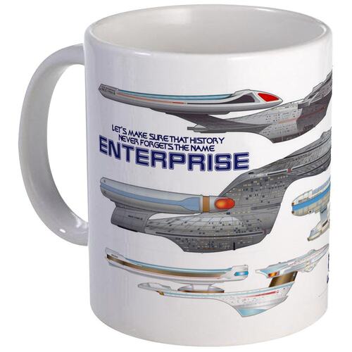 2018U.S.S. Enterprise Lineage趣味马克杯包邮咖啡杯茶杯