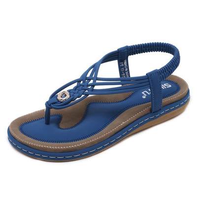 shoes sandals for women Casual Beach Retro Flats Comfortable