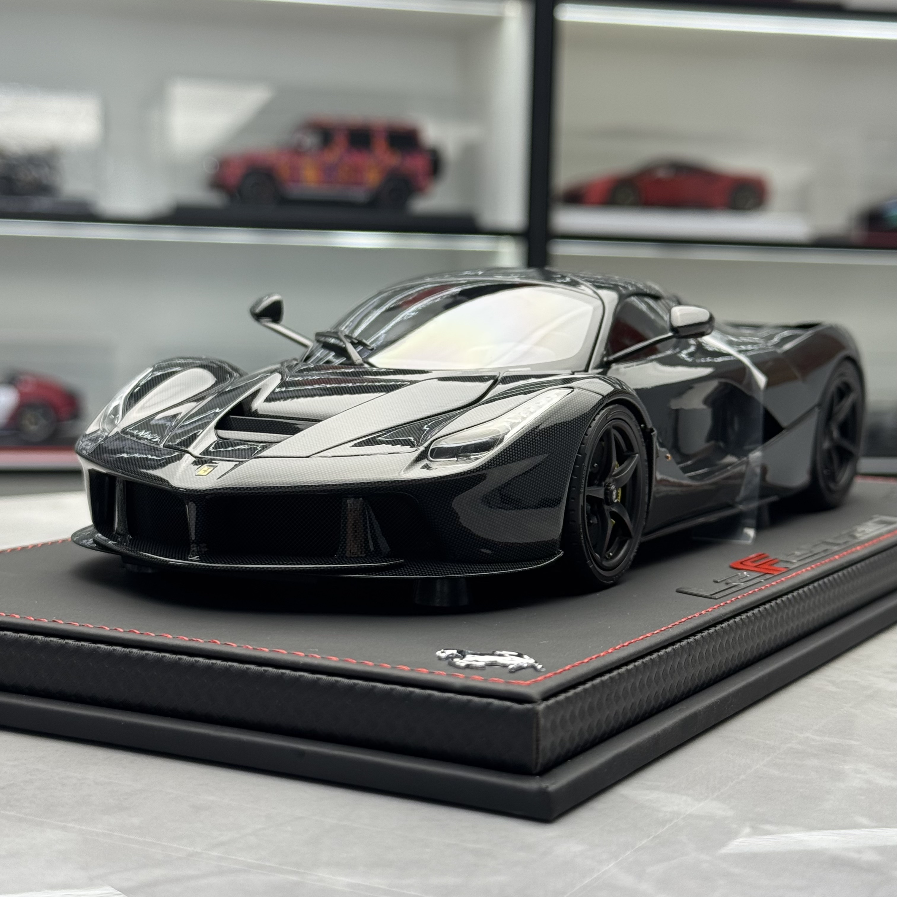 BBR 1/18 法拉利Ferrari 拉法 合金全开 全碳纤静态收藏模型