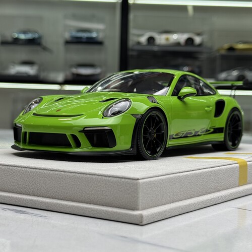 MAKE UP 1:18 保时捷超跑仿真车模型限量版 911 991.2 GT3RS