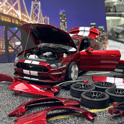 Diecast Master 1:18 福特 野马 Ford Mustang 2019 合金汽车模型