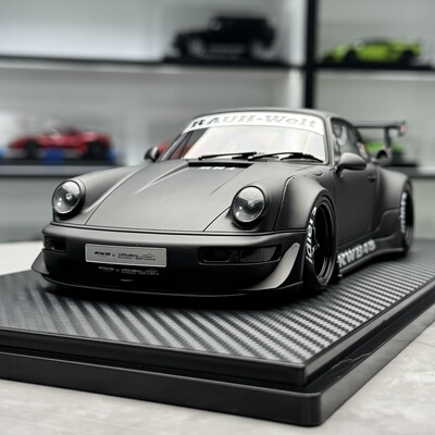现货 IG 1:18 保时捷RWB 964 树脂汽车模型Ignition Model