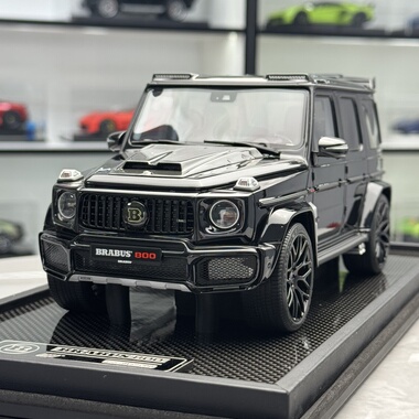 MOTORHELIX MH 1：18 巴博斯 800 黑色限量版 树脂车模型