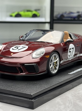 现货1:18 GT Spirit保时捷Porsche  911 Speedster敞篷2019车模
