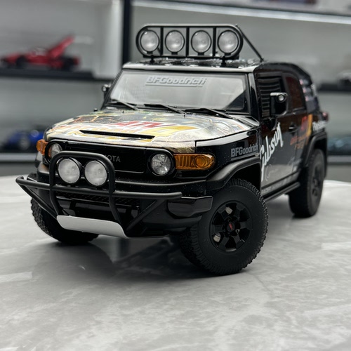 AUTOart奥拓1:18汽车模型 丰田FJ酷路泽BAJA FJ Cruiser 2007游戏
