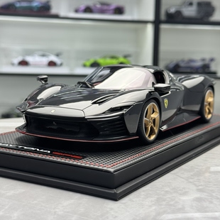 MR汽车模型意大利 1:18 法拉利SP3 全碳纤维超跑树脂限量收藏摆件