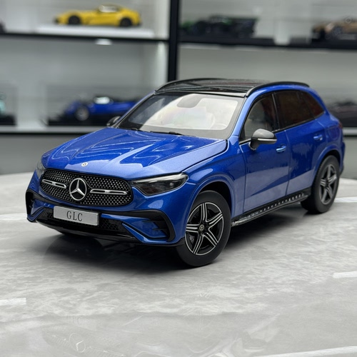 原厂 1:18 梅赛德斯奔驰 Benz GLC X254 SUV AMG 合金汽车模型