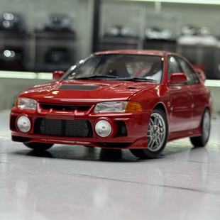 MH 三菱 亚瑟 Mitsubishi EVO IV 4代仿真合金汽车模型收藏1 18