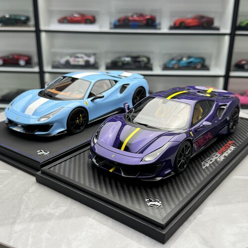 BBR 1:18 法拉利488 Pista Spider树脂汽车模型收藏限量版摆件
