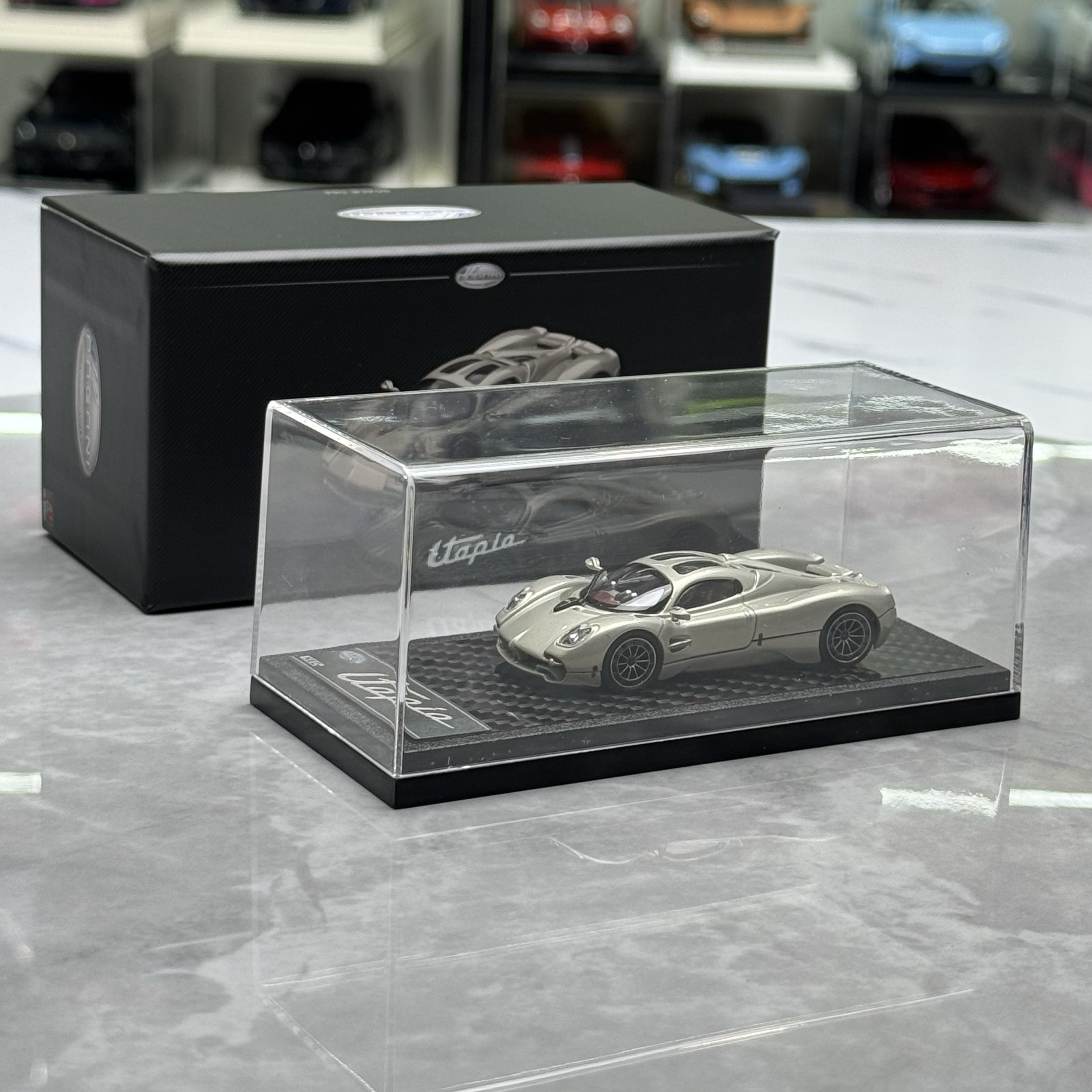 全新现货LCD1/64帕加尼Utopia乌托邦HEC限定合金汽车模型
