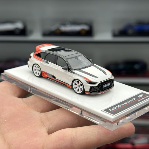 MOTORHELIX MH 1:64 奥迪 AUDI RS6 Avant GT 树脂汽车模型收藏