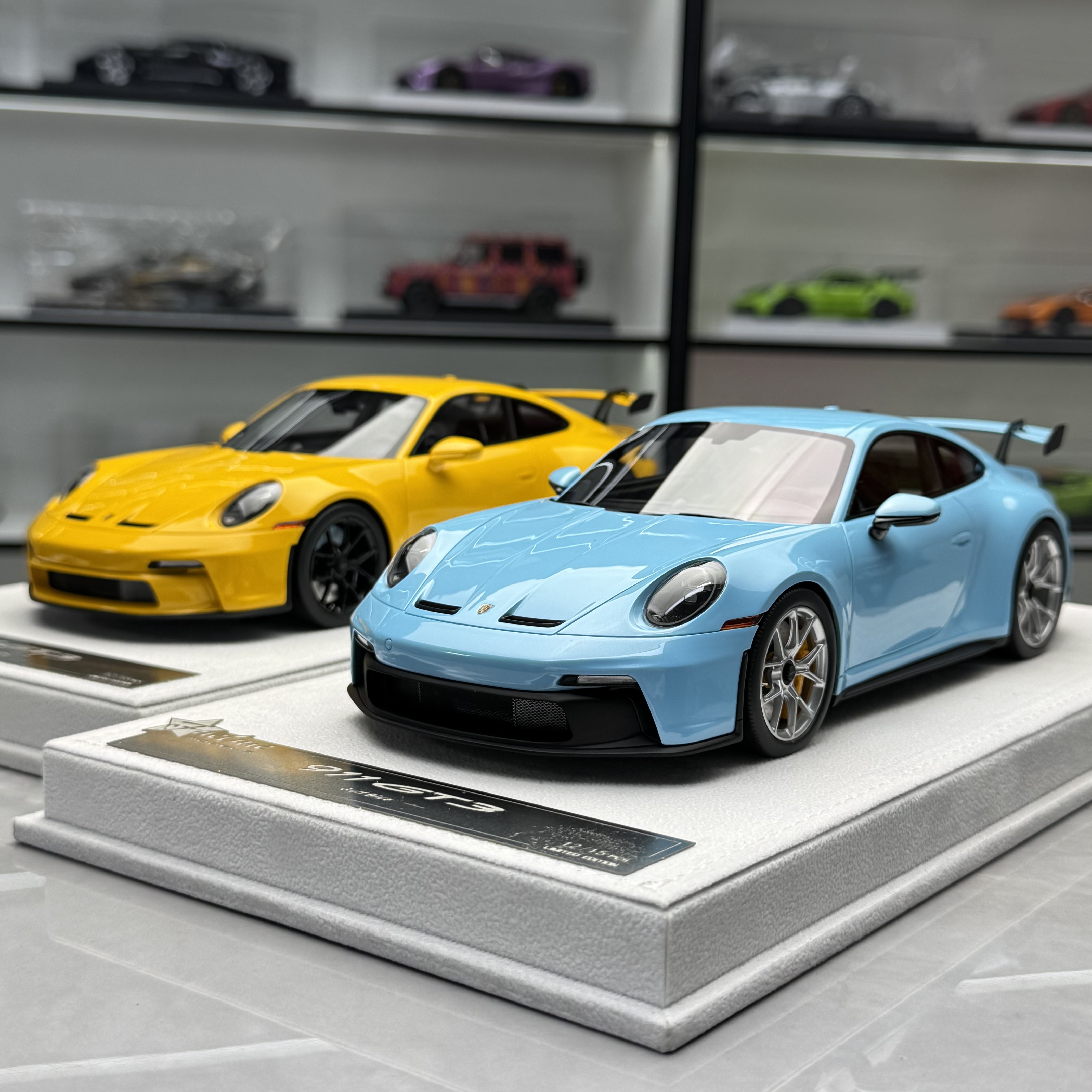 富美fuelme  1:18 保时捷911 (992) GT3 仿真汽车模型收藏 现货