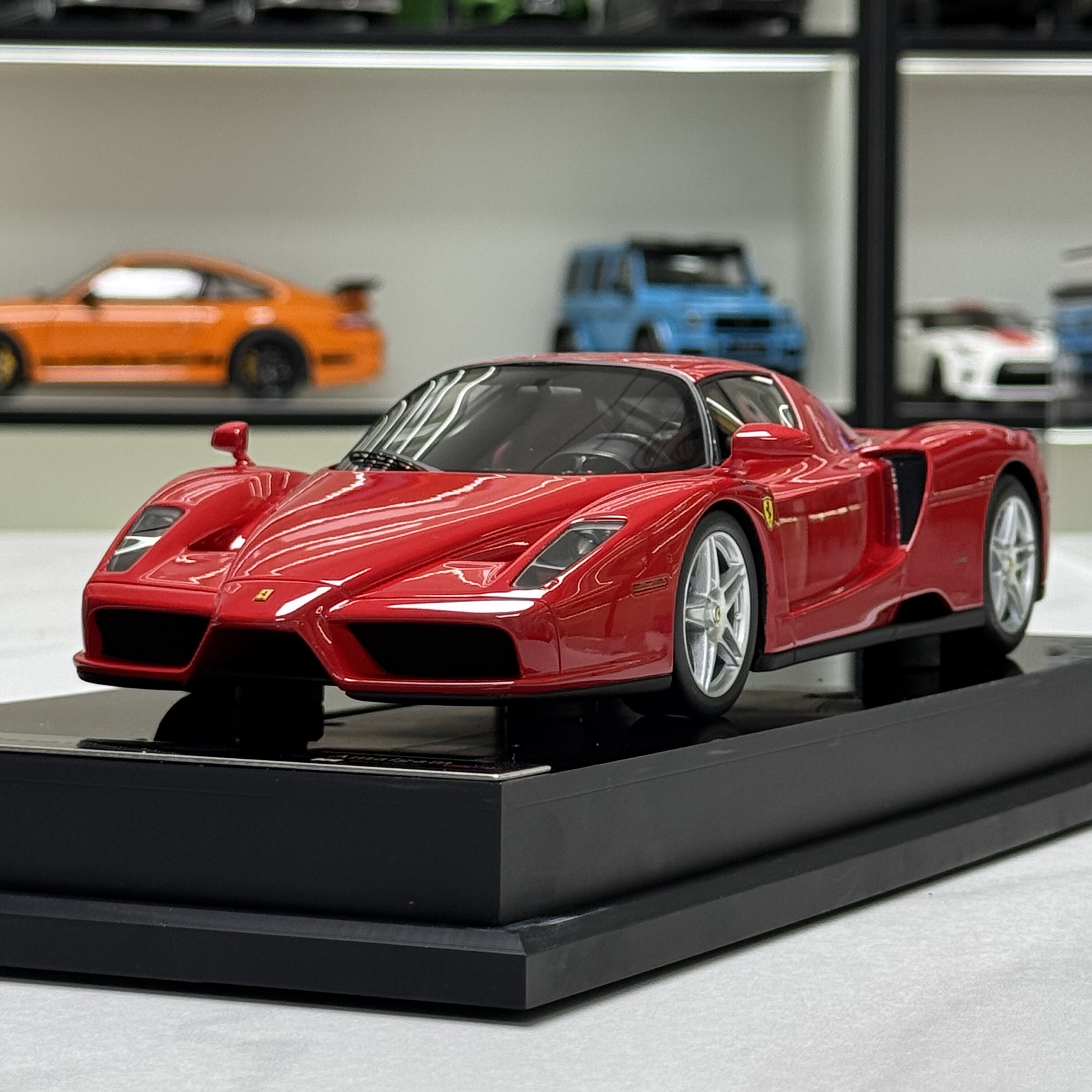 AMA Amalgam 1:18 法拉利恩佐Enzo 仿真树脂汽车模型 收藏礼品
