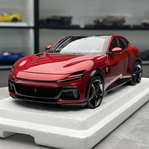 现货1:18 BBR法拉利Purosangue FUV全景天窗合金全开收藏汽车模型