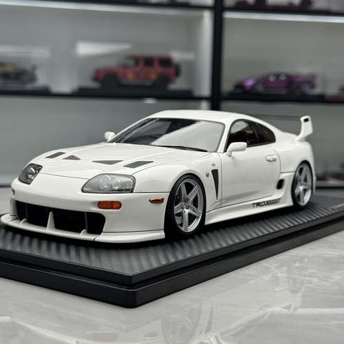 IG 1:18 丰田 Supra A80 TRD 3000GT 树脂汽车模型 成品摆件收藏