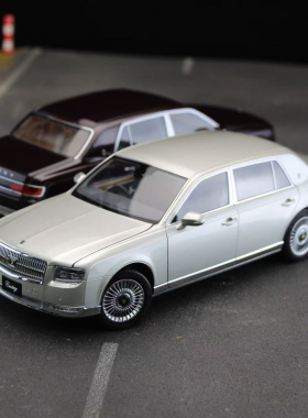 LCD原厂 1:18 丰田世纪 Century 仿真合金全开汽车模型收藏礼品